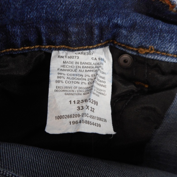 Wrangler Men’s Relaxed Boot Jeans Blue Size 33x32 - Picture 5 of 5